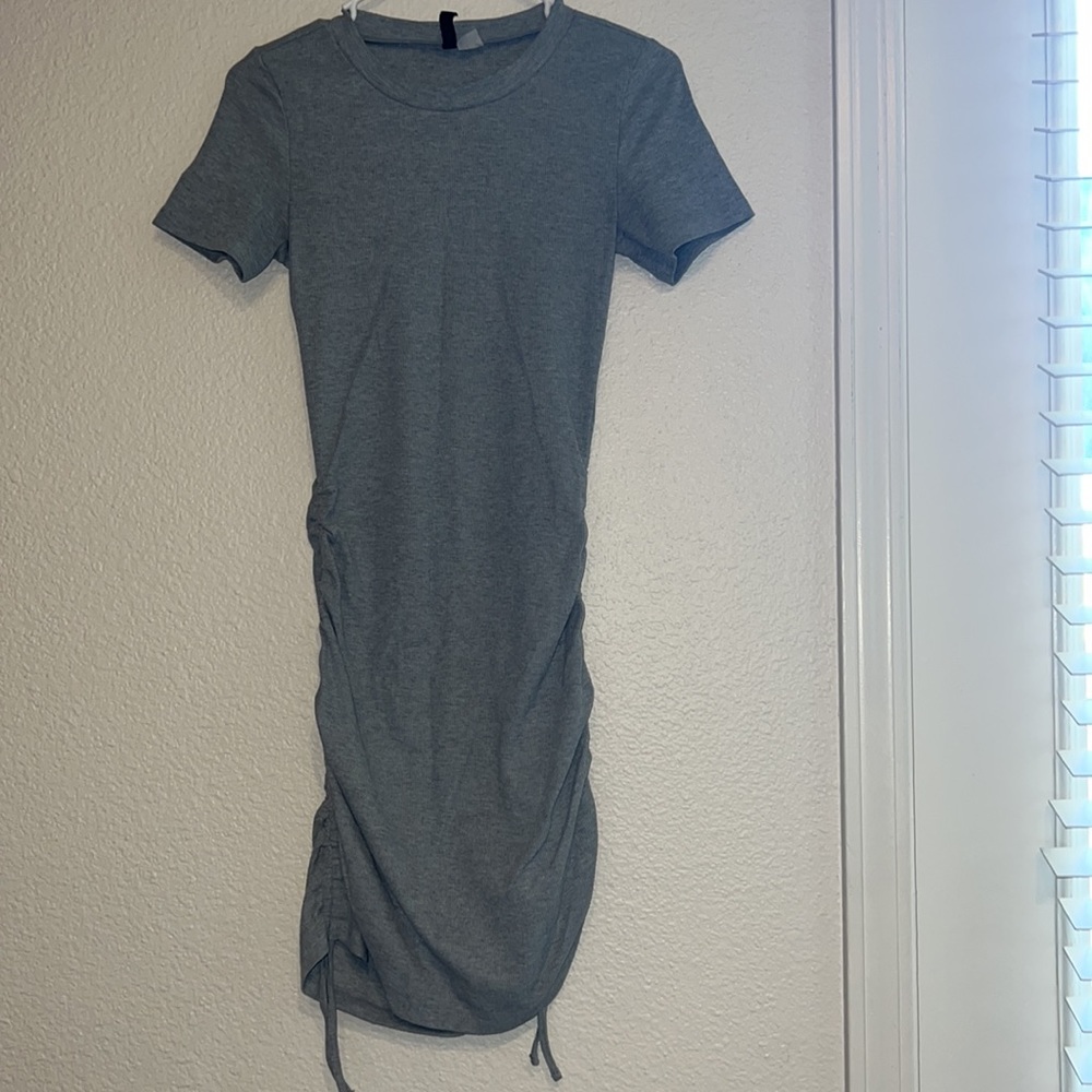 Size SMALL grey summer dress